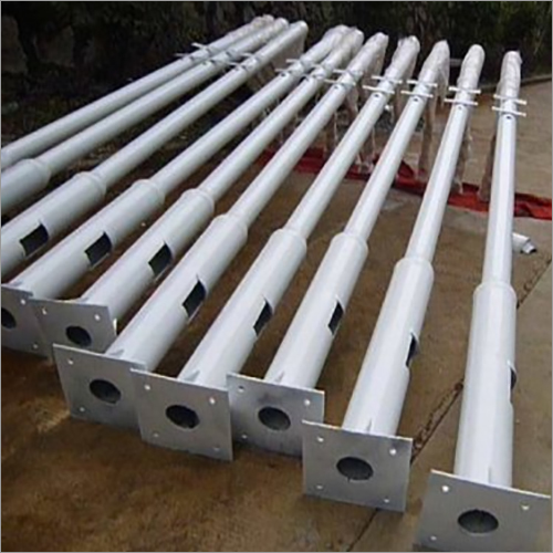 Indoor Ms Pole - 10 Feet | Mild Steel, Cool White Lighting, Powder Coated Finish, Ip Rating 1p44