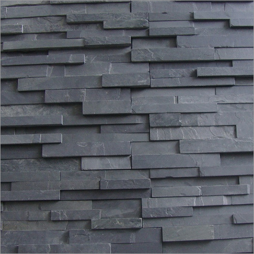 Black Rustic Natural Stone Cladding Solid Surface