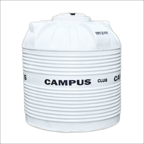 White Triple Layer Water Storage Tank