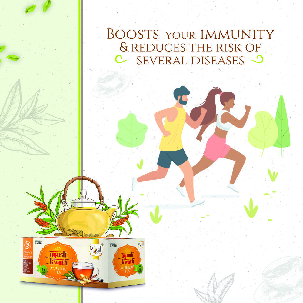 Ayush Kwath Tea - Ingredients: Herbs