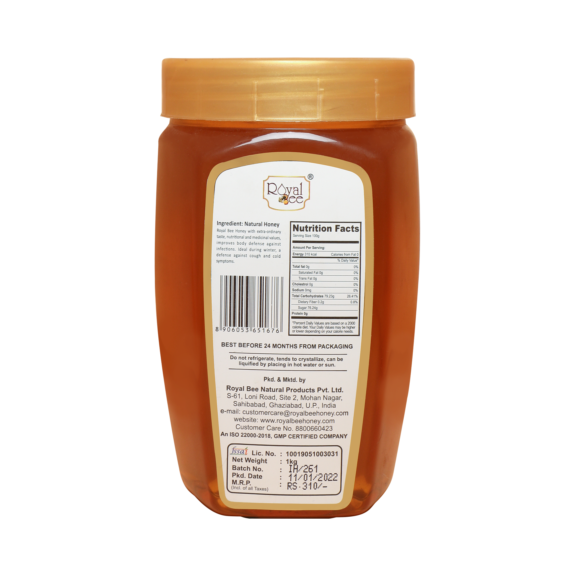 Natural Honey - Flavor: Sweet