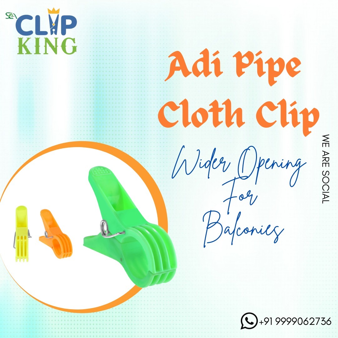 Green Cloth Pipe Clip