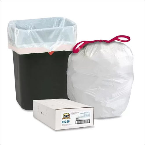 White Restaurant Usage Garbage Bags