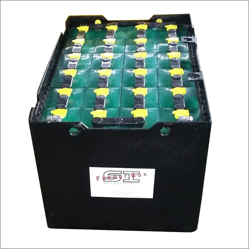 Forklift Acid Lead Battery - 24/48/72 Volt, 160-2000 Ah Capacity | Blue Plastic Material