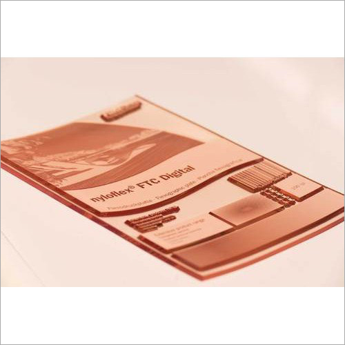 Flexographic Printing Plates - Photopolymer Material, Various Dimensions, Brown Color | 0.030 - 0.080 Inches Thick, 1200 - 2400 Dpi Resolution, Self-adhesive Mount For Packaging And Labels