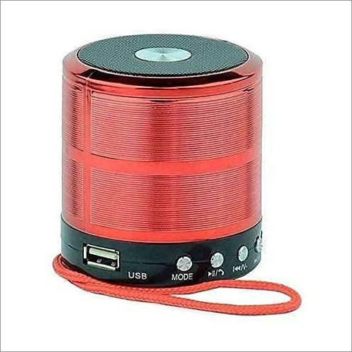 Mini Bluetooth Speaker - Plastic, 5.5 x 5.5 x 5.5 cm , 500 mAh Battery, 5 Hours Playback Time, 100 g Weight, 100Hz-20kHz Frequency Response