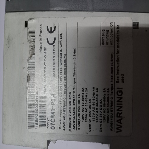 Abb 1sbp250020r1001 Cpu Module