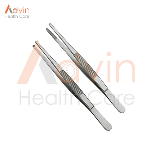 Dissecting Non-toothed Forceps - Advanced Design, Portable, Manual Operation | Ideal For Grasping Tiny Tissues In Eyelid Surgery, Sterilizable For Repeated Use