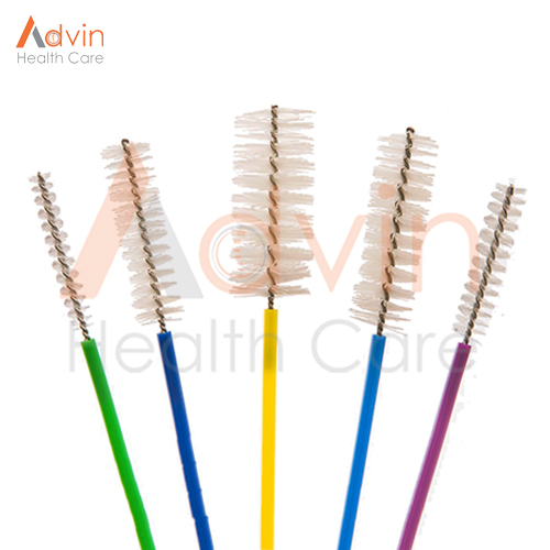 Scope Cleaning Brush - Stainless Steel Wire, Flexible Design For Tight Spots | Advanced Cleaning, Portable, Manual Operation