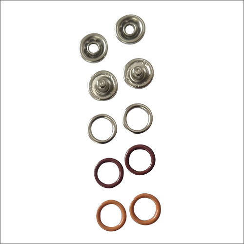 Ring Snap Button - Plastic, Round Design | Eco-Friendly Ornamentation for Garments and Fastening Solutions