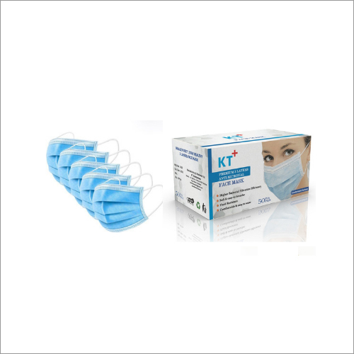 Surgical 3 Layer Face Mask With Wide Loop Age Group: Suitable For All Ages