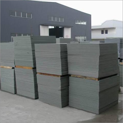 Regenerated Recycled Plastic Sheet - Color: Grey