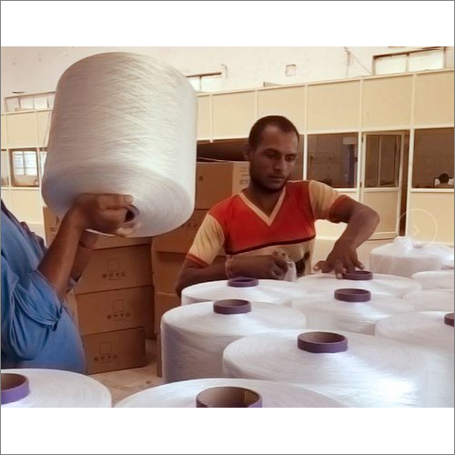 Filter Fabric Sewing Thread - 100% Polypropylene, 8-9kg Weight, White Color, Plain Pattern | Durable, Versatile Sewing Solution