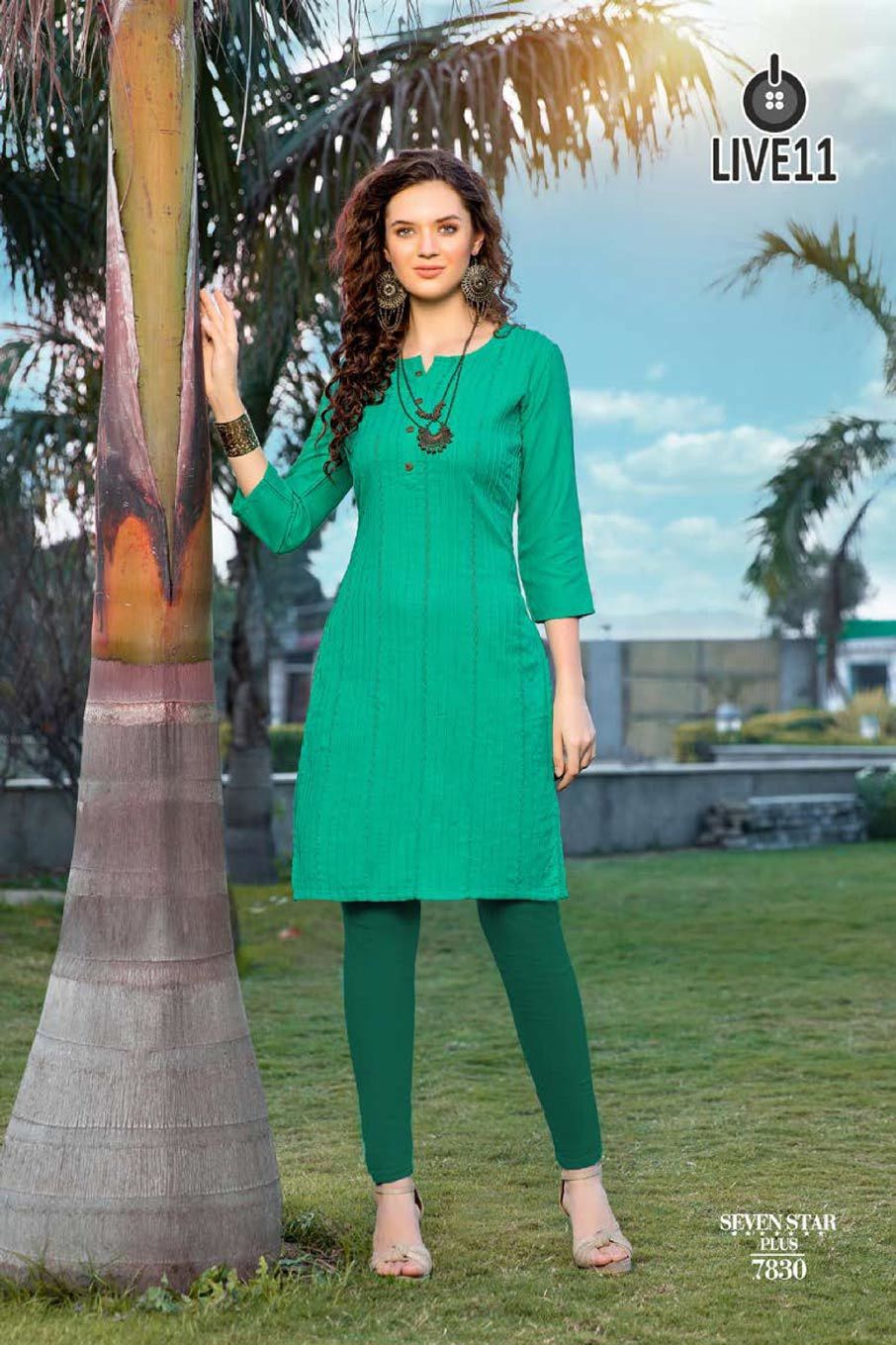 Kiana Soulmate Rayon Liner Kurti Supplier