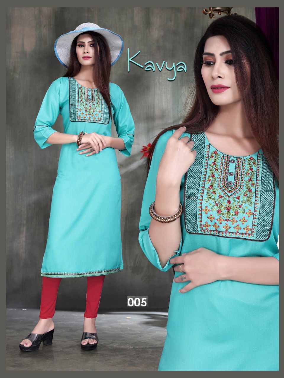 Kiana Soulmate Rayon Liner Kurti Supplier