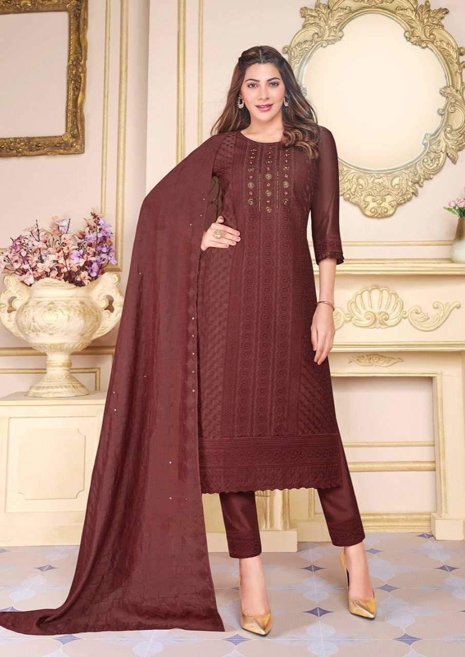 Brinda Heavy Rayon Ladies Kurti Catalogue Set