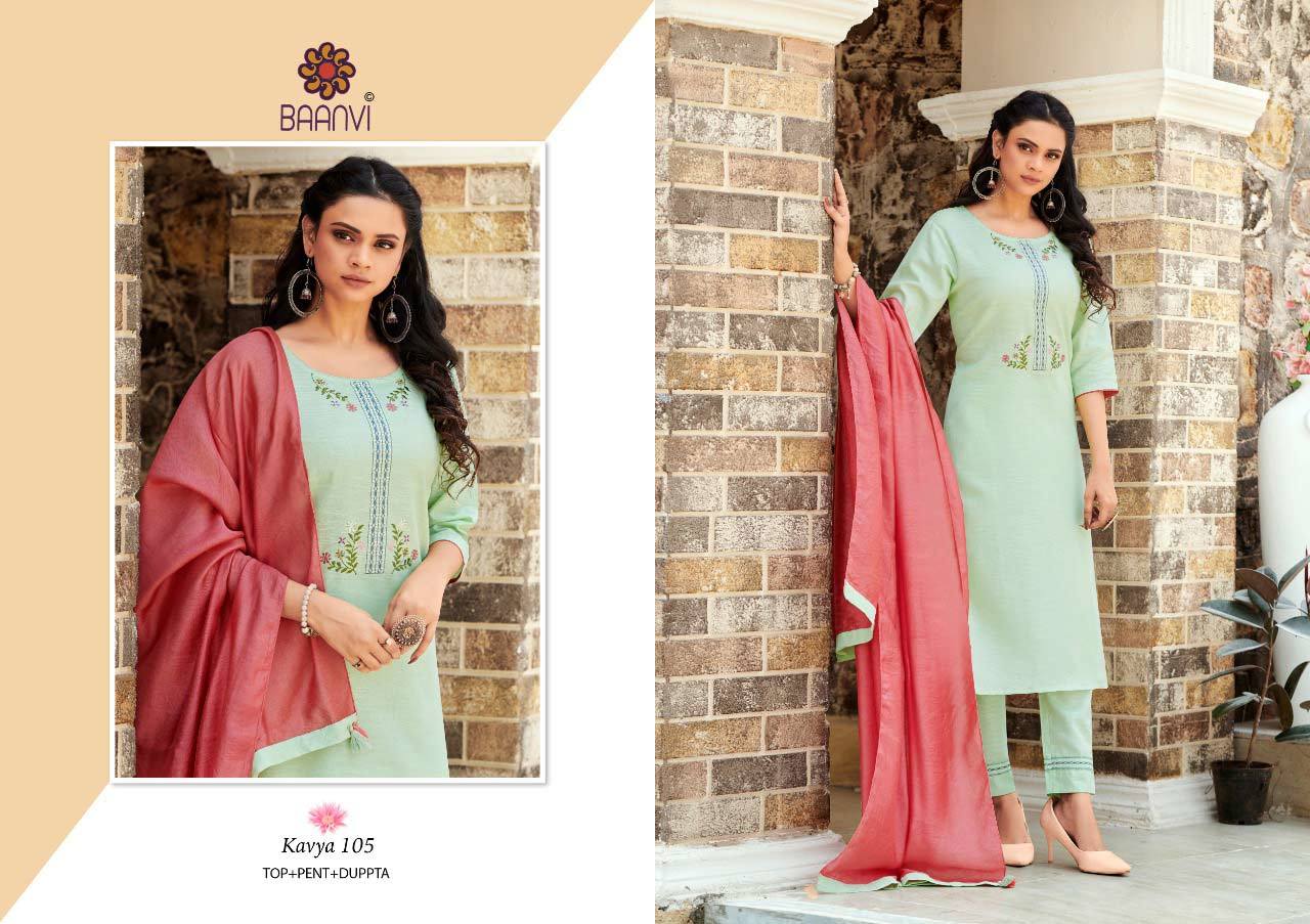 Kavya Designer Heavy Cotton Kurti Catalogue Set