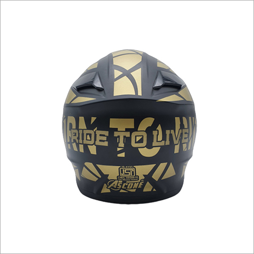 Robot Ff Decor D1 Gold Helmet