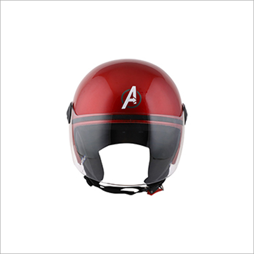 Euro 4 Super Red Helmet