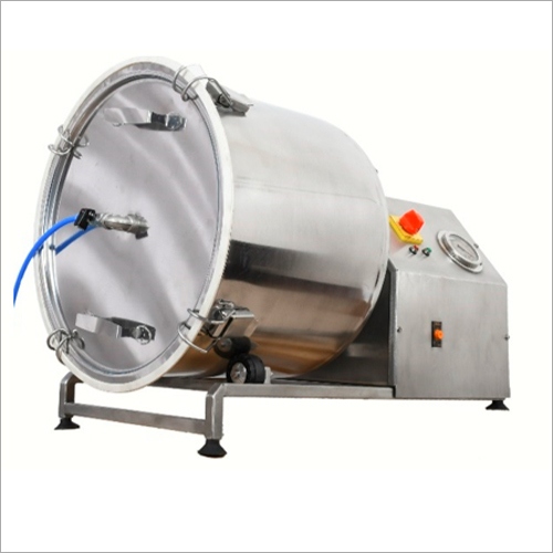 Chicken Vacuum Tumbler - Stainless Steel, 475 mm Diameter x 635 mm Height | Semi-Automatic, 15 kg/batch Capacity, 220 Volt Voltage, 8 RPM Output