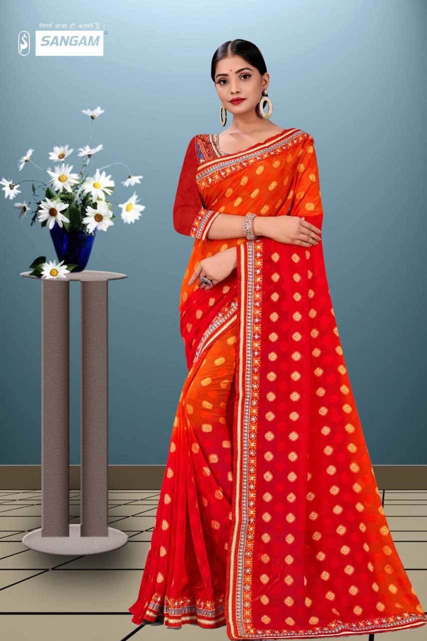 Kiva Silk Designer Silk Designer Saree Catalogue Set