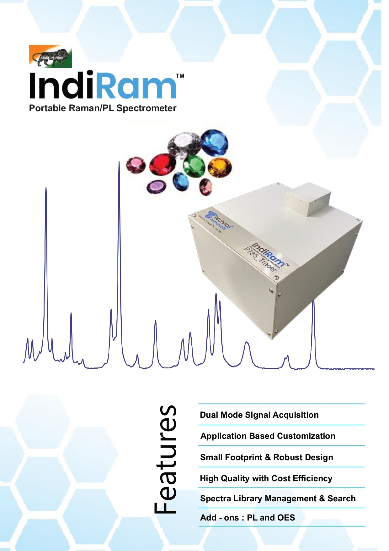 Raman For Gemological Application - Color: Silver