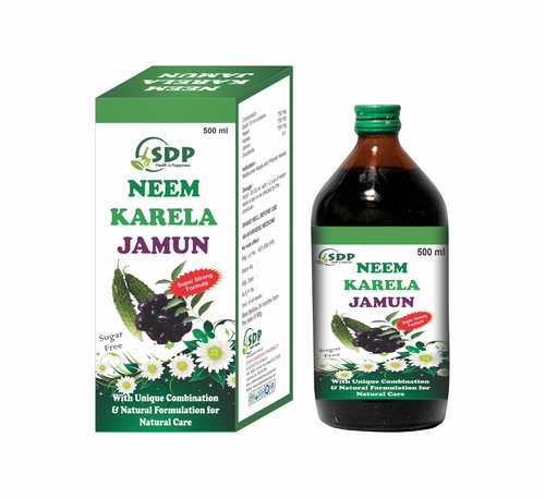 सिरप सुख नीम करेला जामुन डाइबेटीस/शुगर के लिए स्ट्रांग फ़ॉर्मूला
