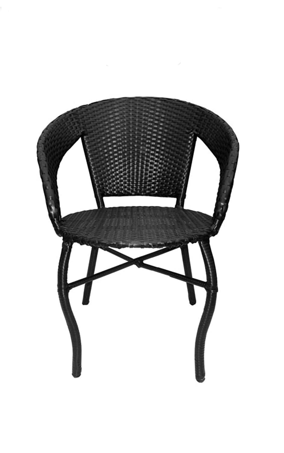 4 Chairs And Table Set (Brown) - Assembly: No Assembly Required