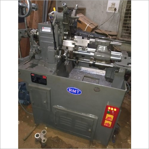 Single Spindle Automatic Lathe Machine - Cast Iron, 1000 x 600 x 1200 mm | 1.5 HP Motor Power, 1400 RPM Spindle Speed, 35 mm Spindle Bore, 250 mm Swing Over Bed, 400 mm Distance Between Centers