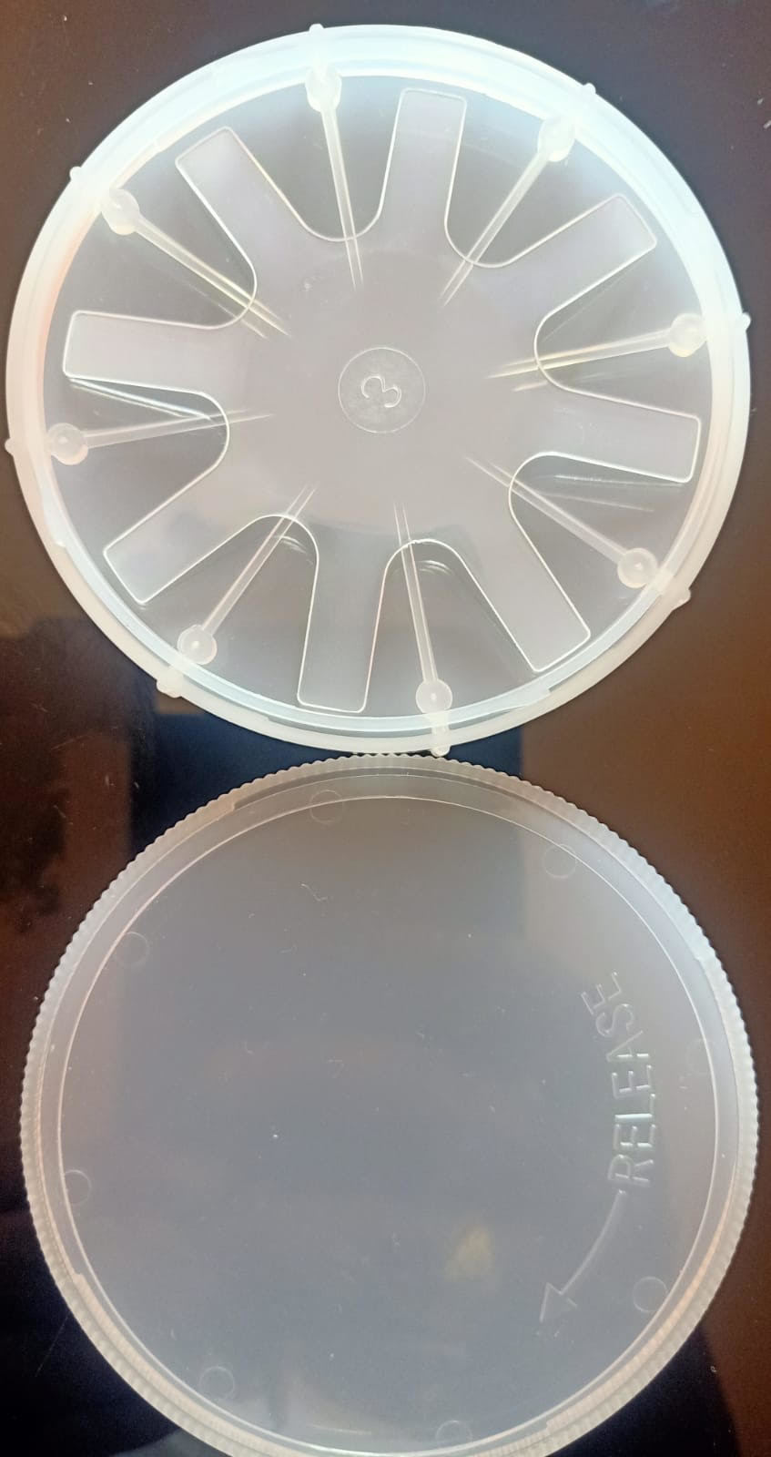Transparent Silicon Wafer Carrier Box Polypropylene Material