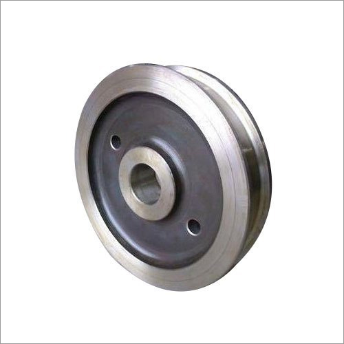 Silver Alloy Steel Crane Wheels