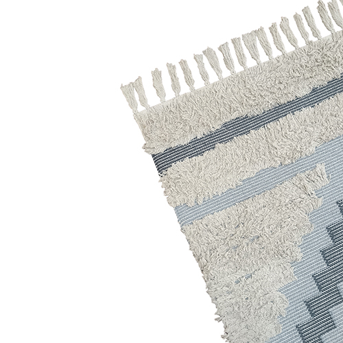 Washable Diamond Cut Handwoven Carpet