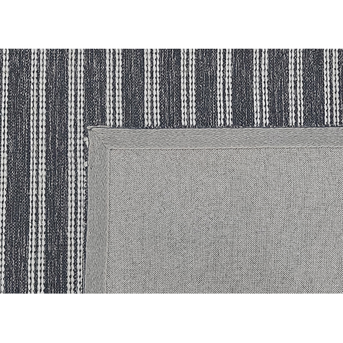 Handwoven Lines Carpet - Cotton Rectangle Design, Washable And Customized In Size And Color For Home And Hotel Use
