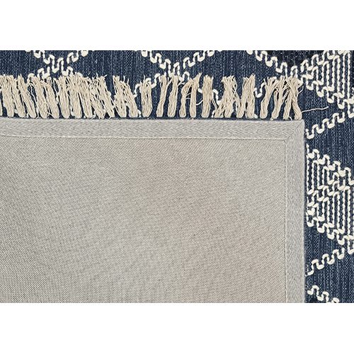 Washable Handwoven Multi Diamonds Carpet