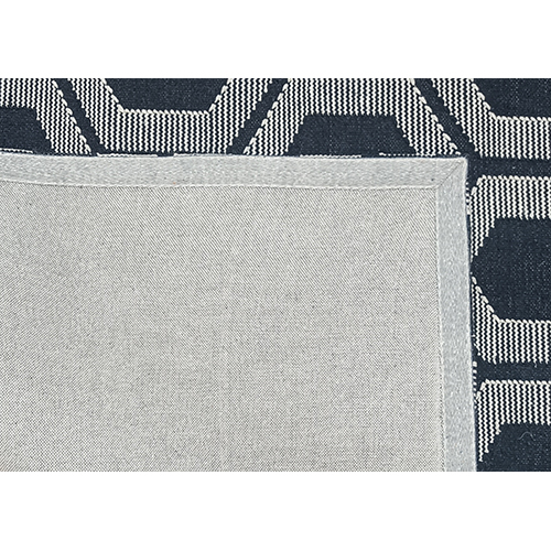 Washable Pentagons Handwoven Carpet