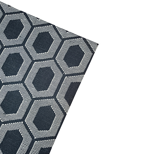 Washable Pentagons Handwoven Carpet
