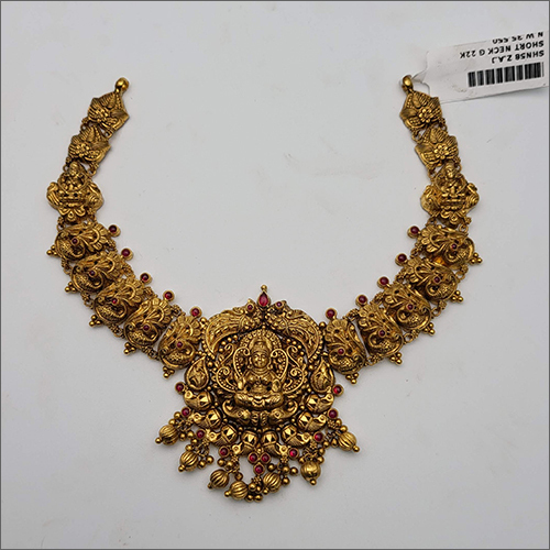 Ladies Gold Fancy Necklace at INR in Bengaluru Zaiken