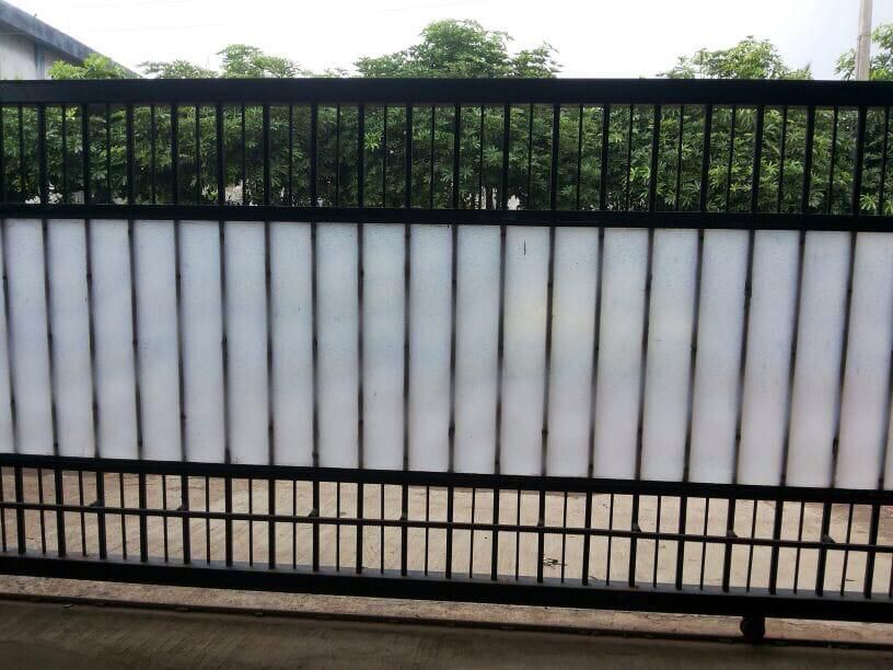 Motorized Door - Color: Black