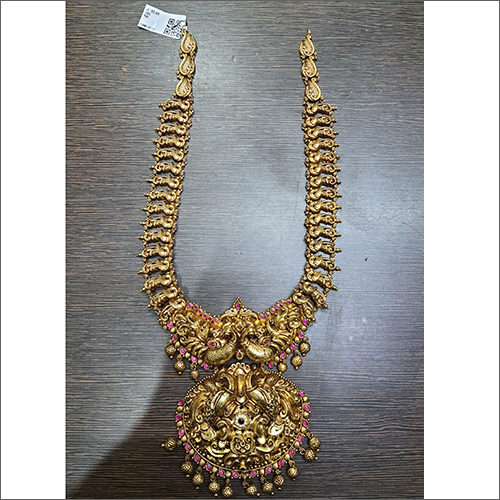Ladies Gold Long Necklace