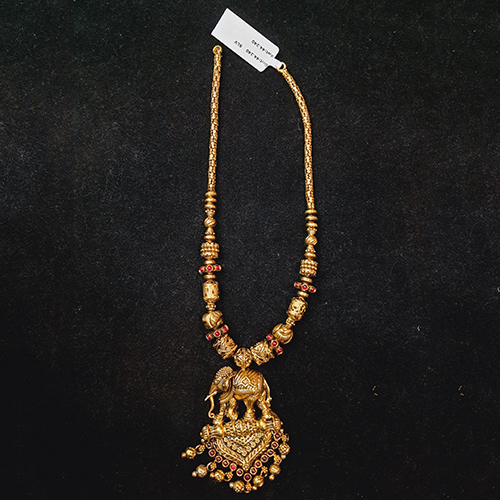 Ladies Gold Pendant - Luxurious 14k Gold Finish , Elegant Design For Everyday Wear