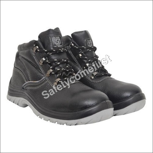 Black Hillson Rockland Safety Shoes