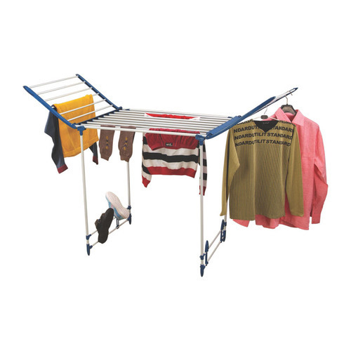 Ciplaplast Ms Cloth Drying Stand Size: 166 X 66 X 118 Cm