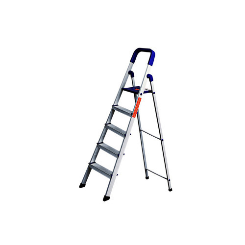 Ciplaplast Home Pro 5 Step Ladder - Color: Multicolor (Typically Blue And White)