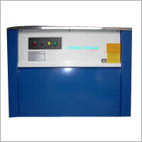 Semi Automatic Strapping Machine - Mild Steel, 895 x 565 x 735 mm Dimensions, Blue Color | Semi-Automatic Operation