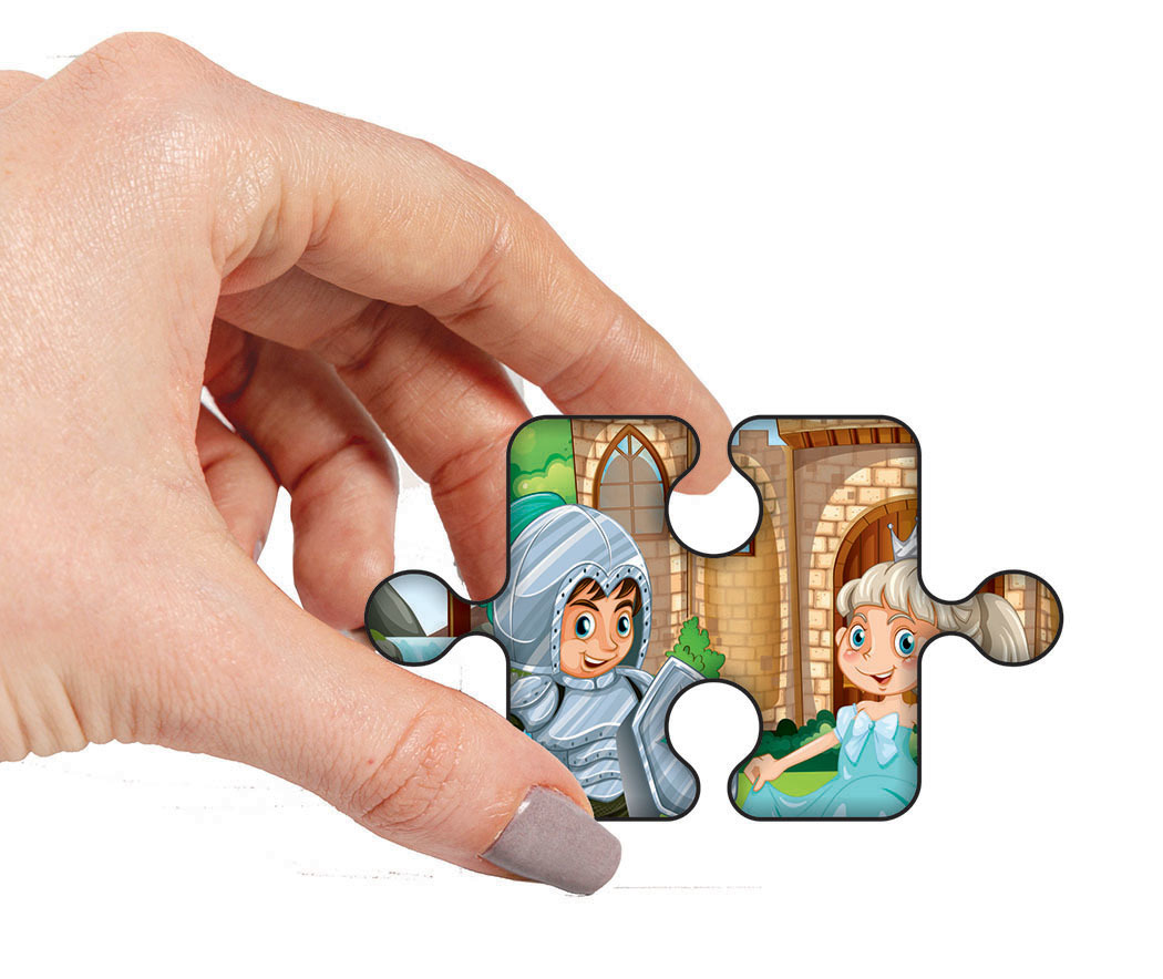 Tam And Niki Unicorn Princess Jigsaw Puzzle - Age Group: 4 +