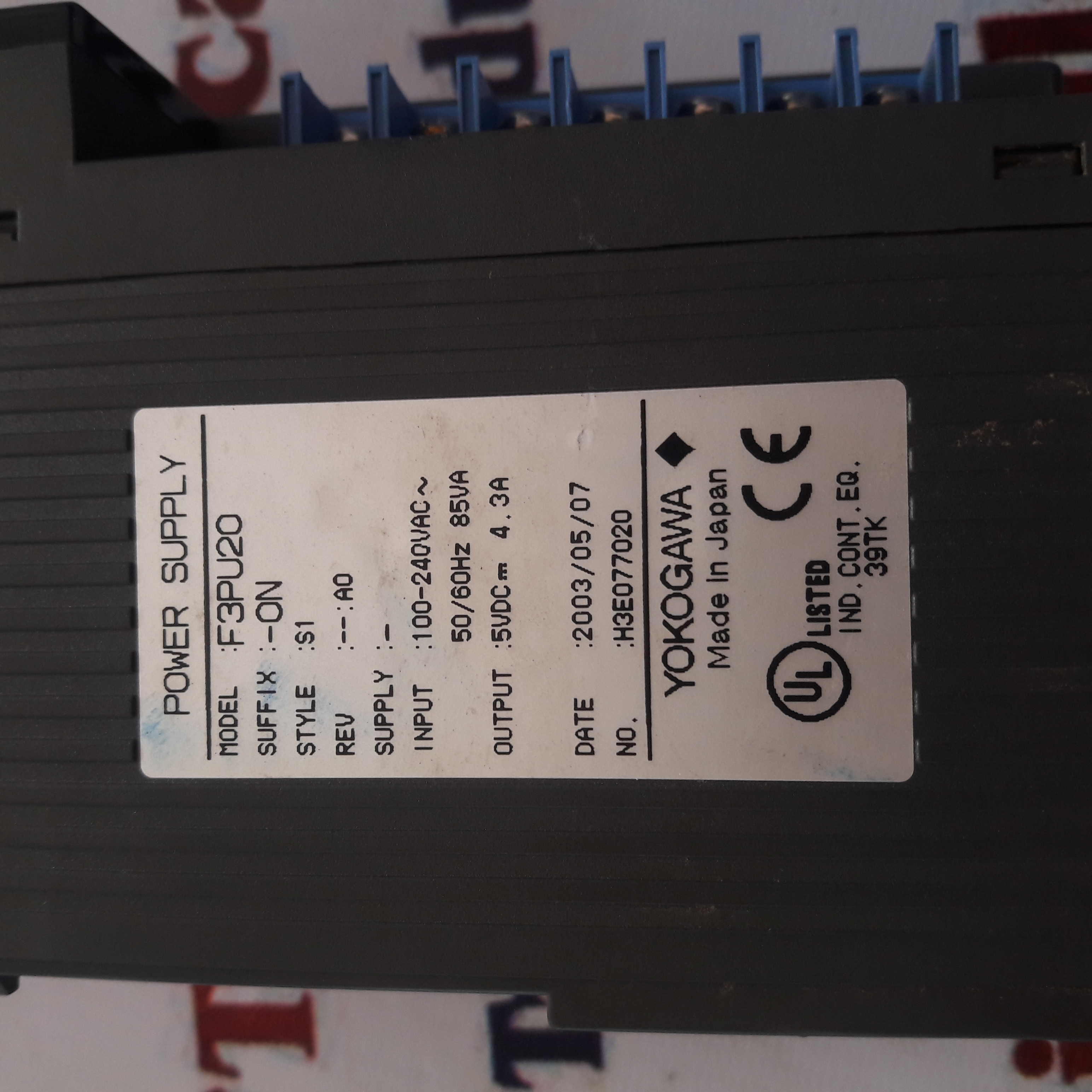 Yokogawa F3nc11