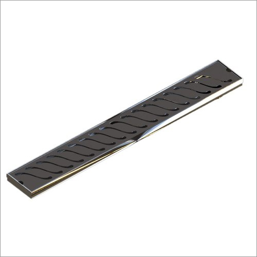 Ss Flag Shower Drain - Color: Black