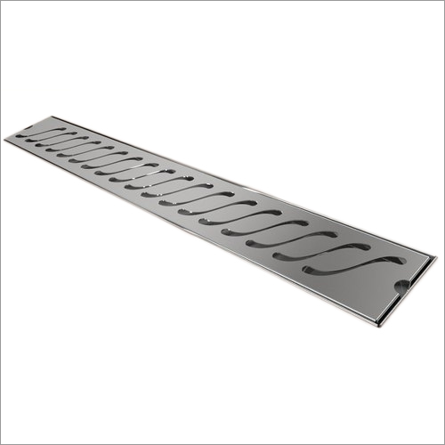 Ss Flag Shower Drain - Color: Black