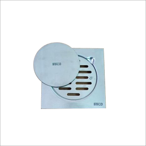 3 Piece Floor Drain - Color: Silver