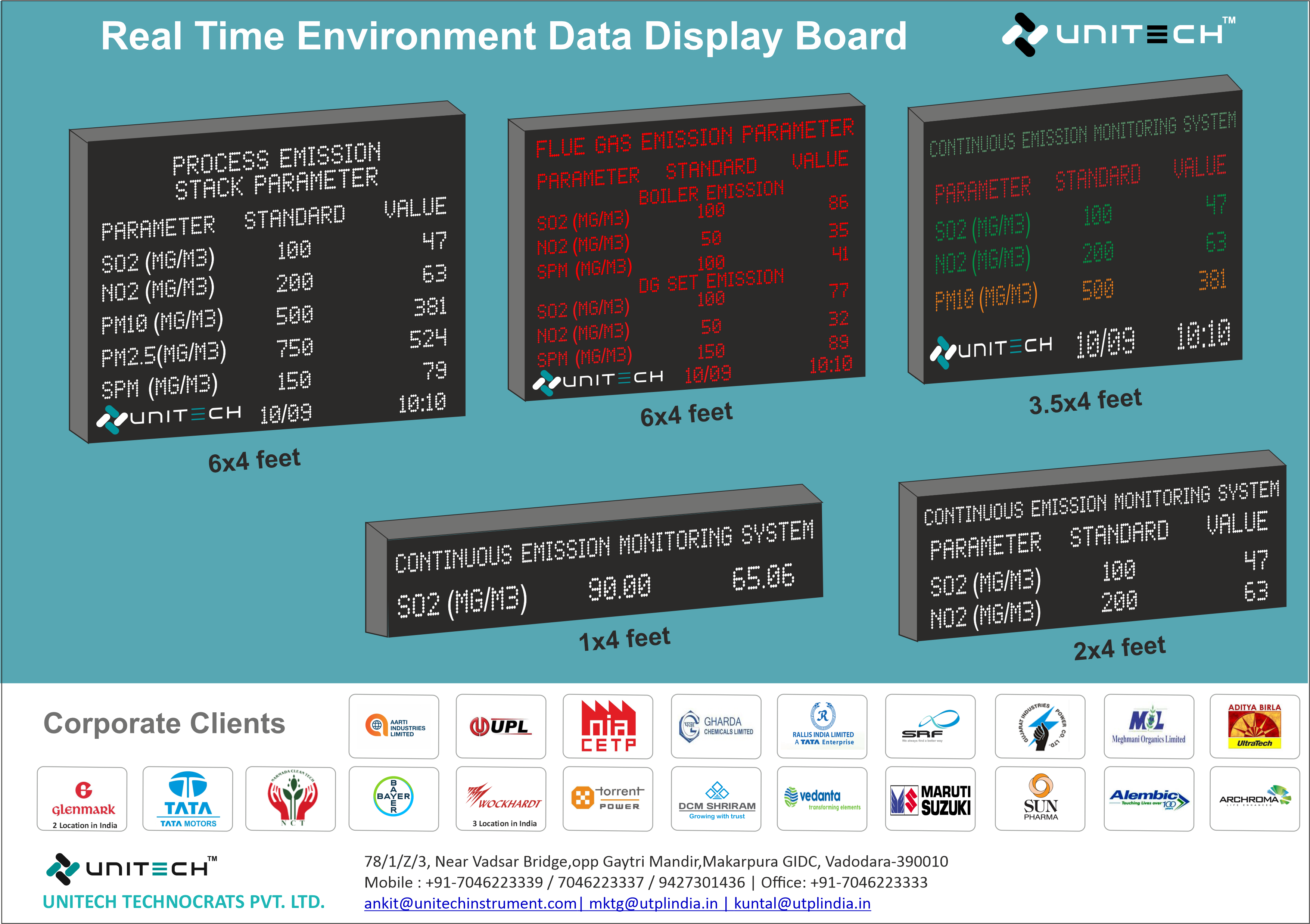 Scrolling Led Display Board - Application: Industrial
